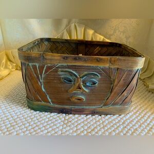 VINTAGE ABORIGINAL BASKET .